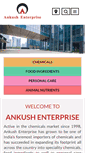 Mobile Screenshot of ankushenterprise.com